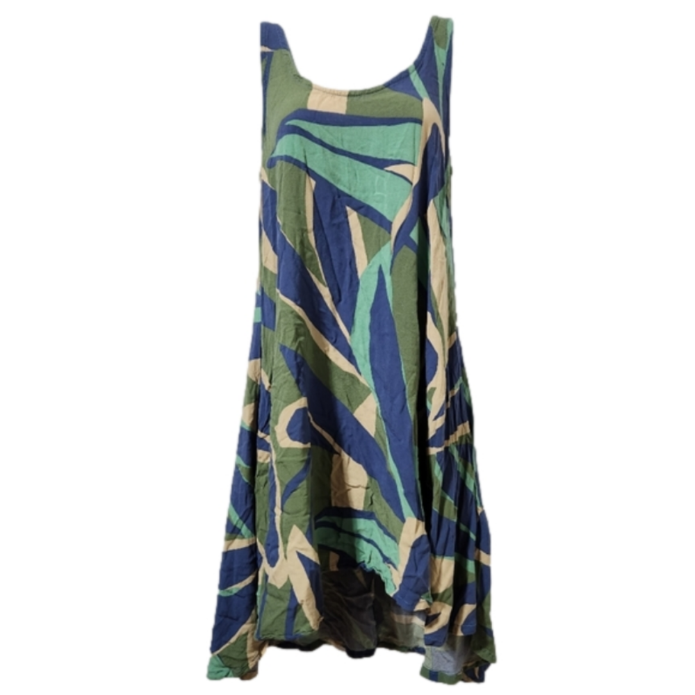 Sassy hi-lo A-line dress